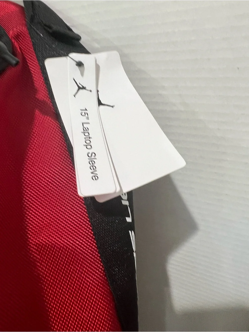 Jordan Backpack Bottle Pocket Adjustable Straps O/S MA0945-R78 Red/Black NEW!